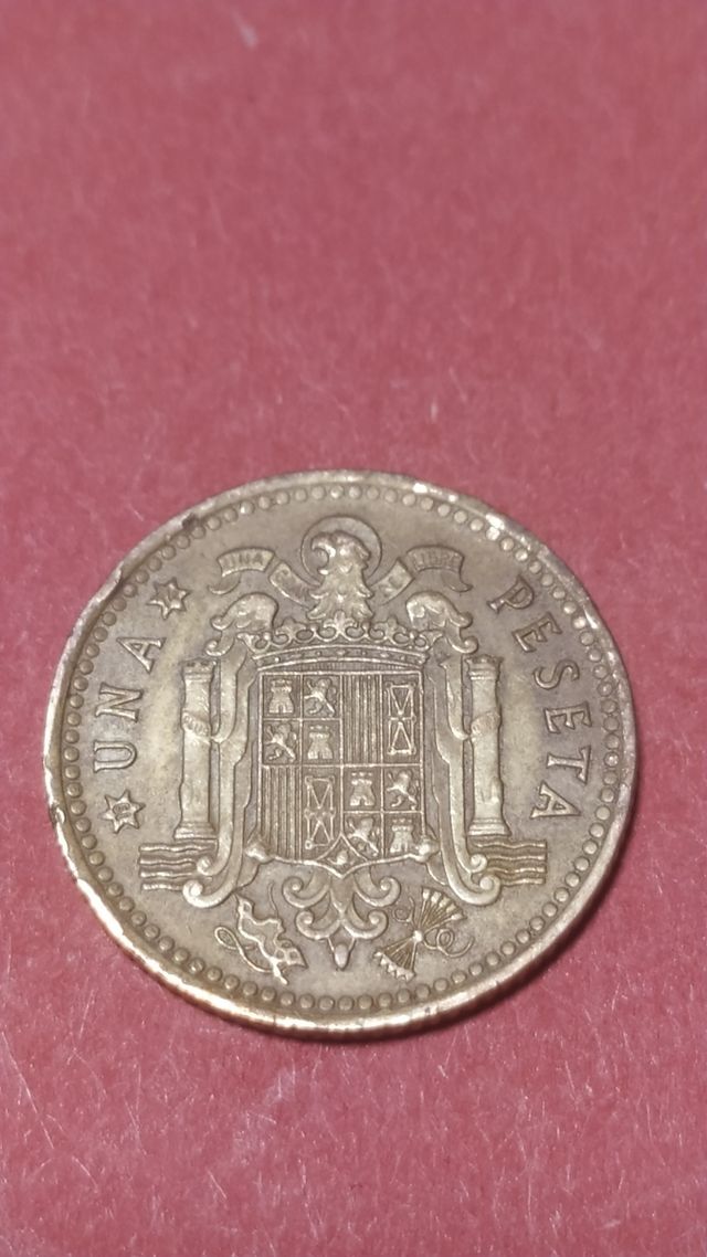 Peseta rubia de FRANCO del año 1966