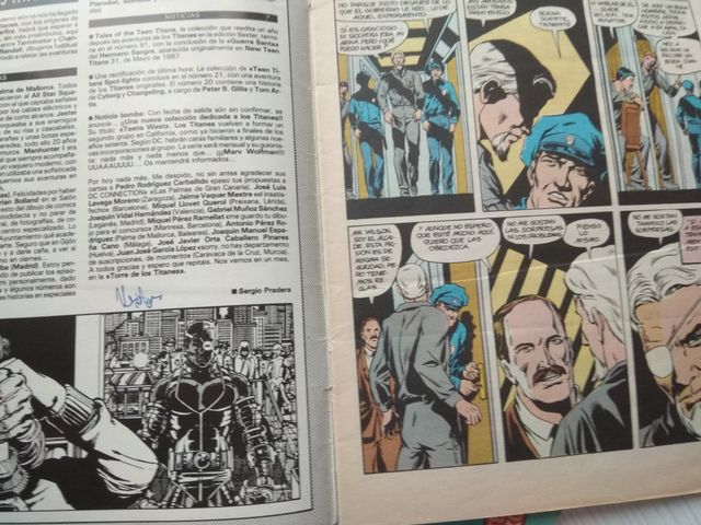 Nuevos Titanes Vol. 1. Zinco. Lote