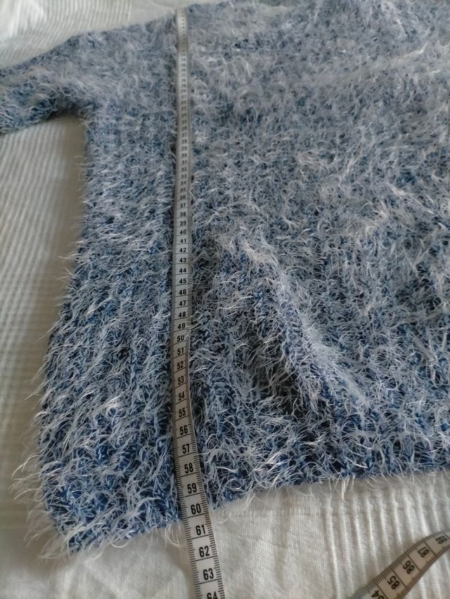 Jersey azul de pelito