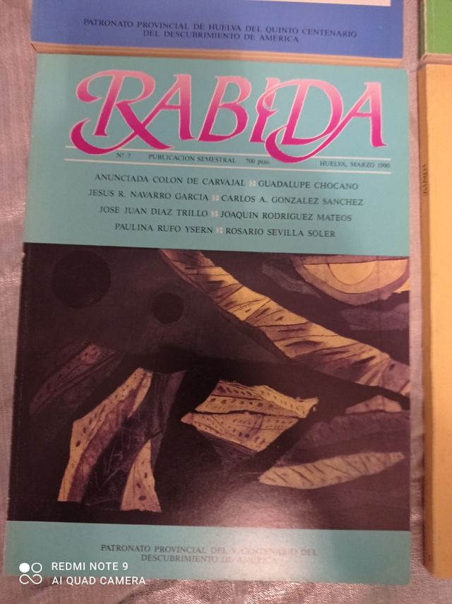 Huelva revista la Rábida n°1-7-8 y 9 