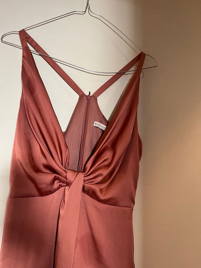 Vestido fiesta Bershka