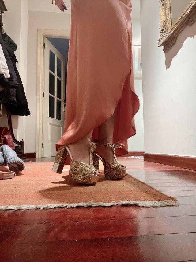 Vestido fiesta Bershka