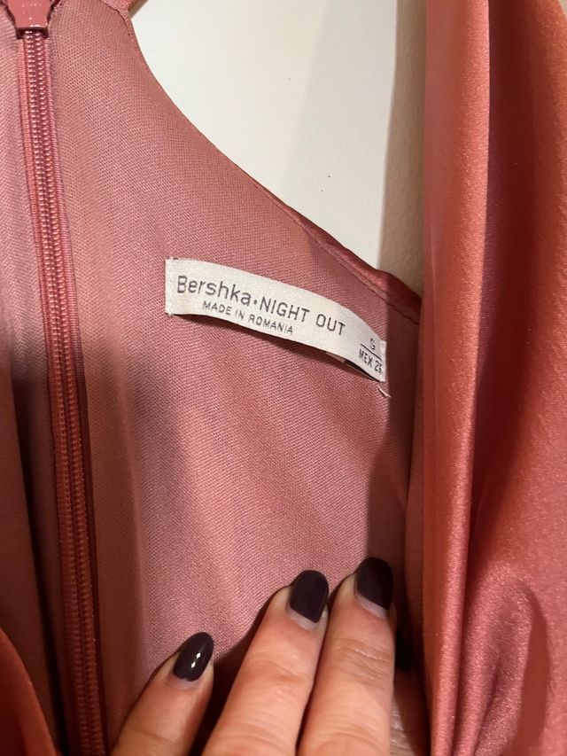 Vestido fiesta Bershka