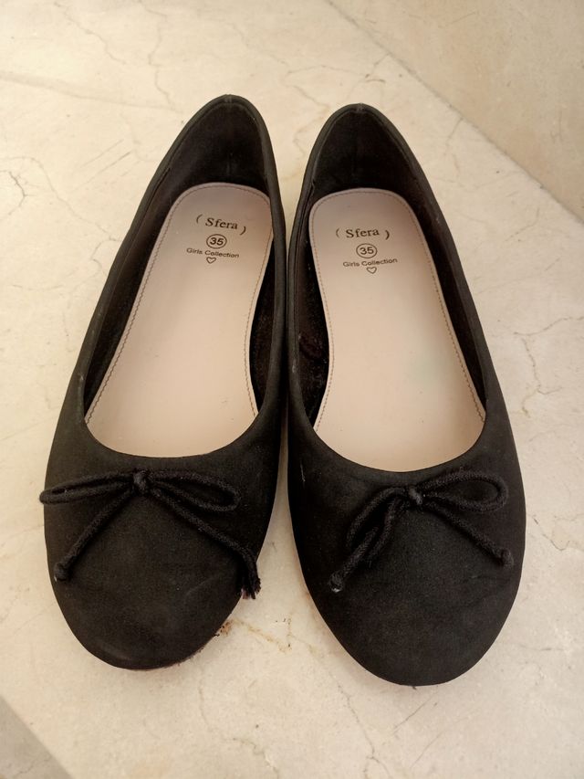 Zapato Niña Negro Nuevo 35 Zapato Niña Negro Nuevo 35