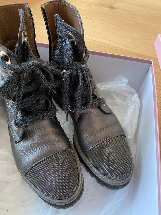 Botines de la marca Pertini piel talla 37