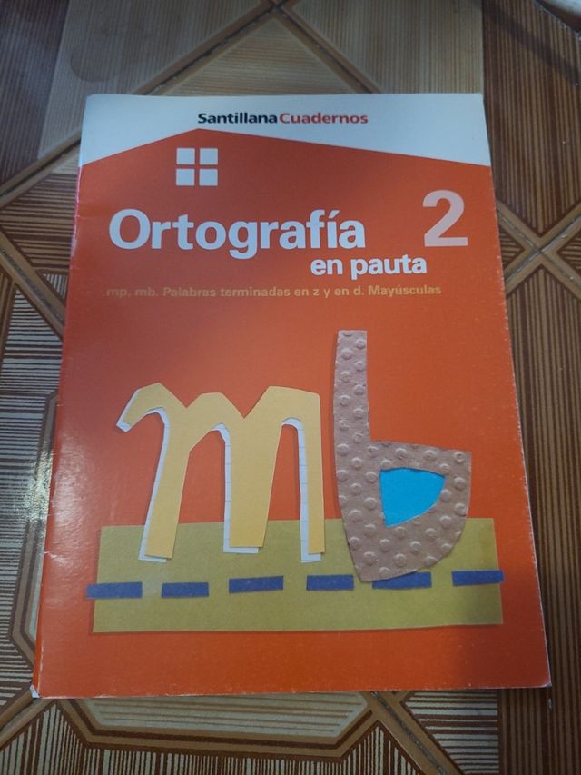 ortografía 2 y 3 en pauta santillana y dictados