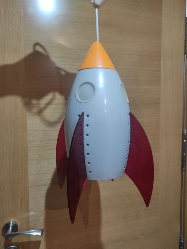LAMPARA INFANTIL COHETE