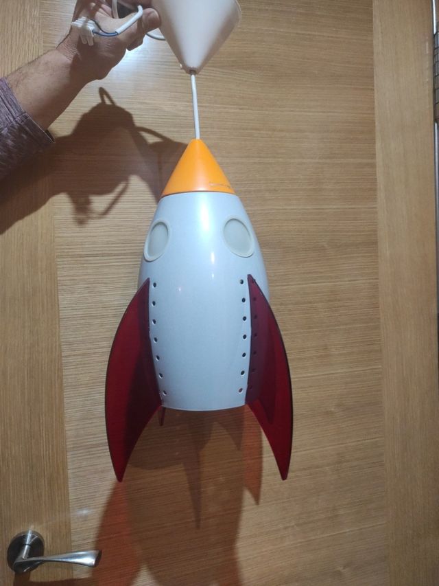LAMPARA INFANTIL COHETE