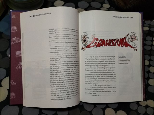 Gomaespuma 20 años con VHS