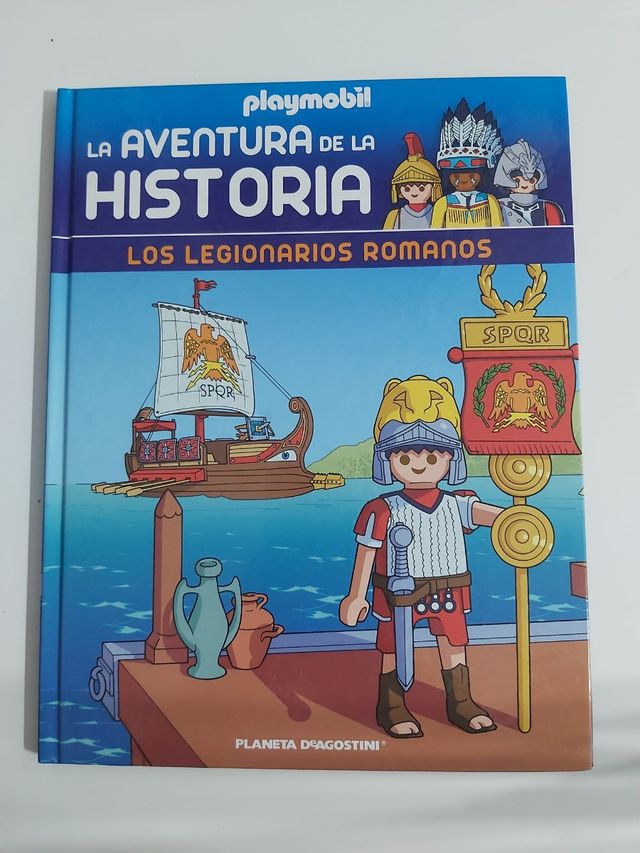 Libro La Gran Aventura de la Historia, Playmobil