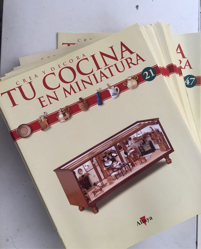 24 Fascículos Cocina en miniatura