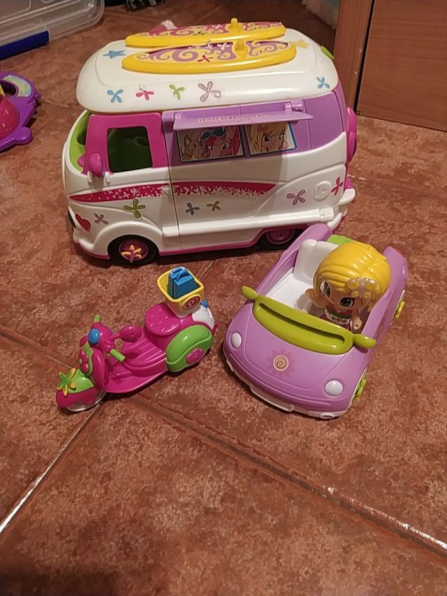 pack vehículos pin y pon