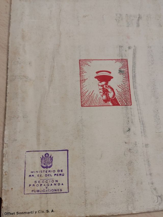 Perú. Antigua revista. Paz, Unión y Progreso.