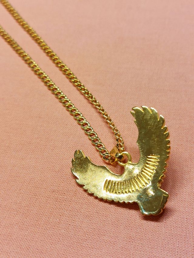 Colgante Aguila Oro 18kl