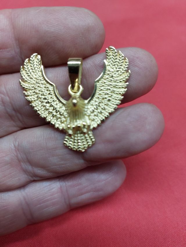 Colgante Aguila Oro 18kl