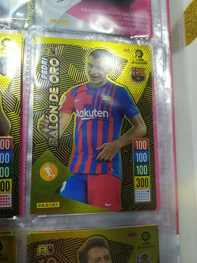 Adrenalyn 2021 2022. 21 22. Balón de oro