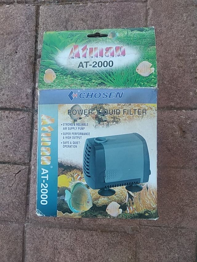 filtro pecera burbujas