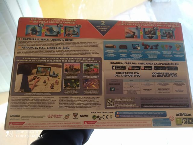 portal y juego inalámbrico