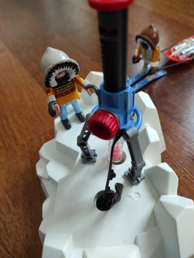 Playmobil exploradores con osos polares