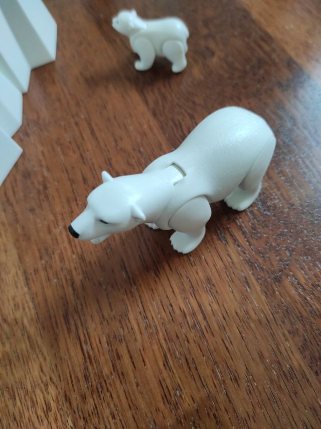 Playmobil exploradores con osos polares
