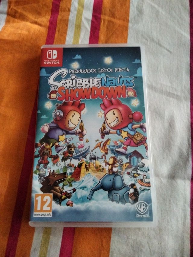 Scribblenauts showdown nintendo switch con lápiz