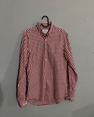 Camisa semitransparente negra con corazones Zara de segunda mano – it.closet