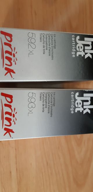 Cartuchos Prink de segunda mano por 45 EUR en Valdetorres de Jarama en  WALLAPOP