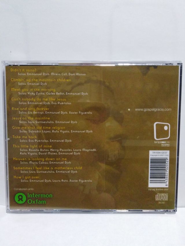 cd Cor Gospel de Gracia