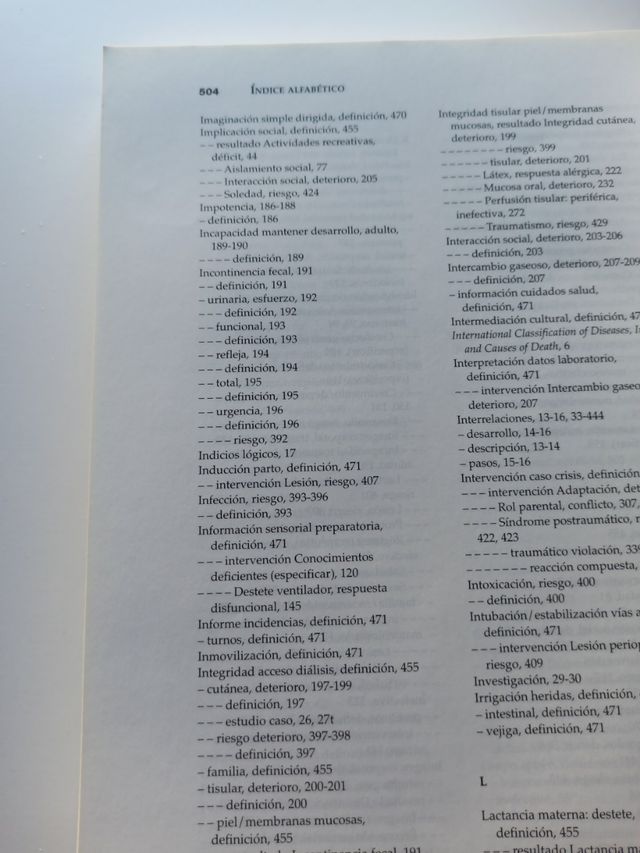 diagnósticos enfermeros resultados e intervencione