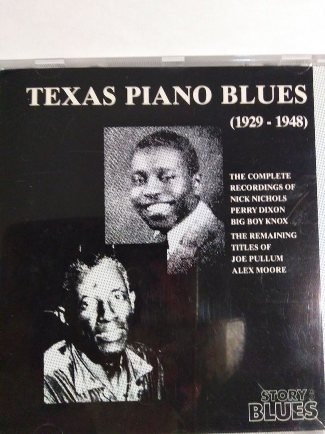 cd musica Texas piano blues