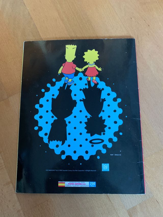 Album los simpsons la colección cromos springfield