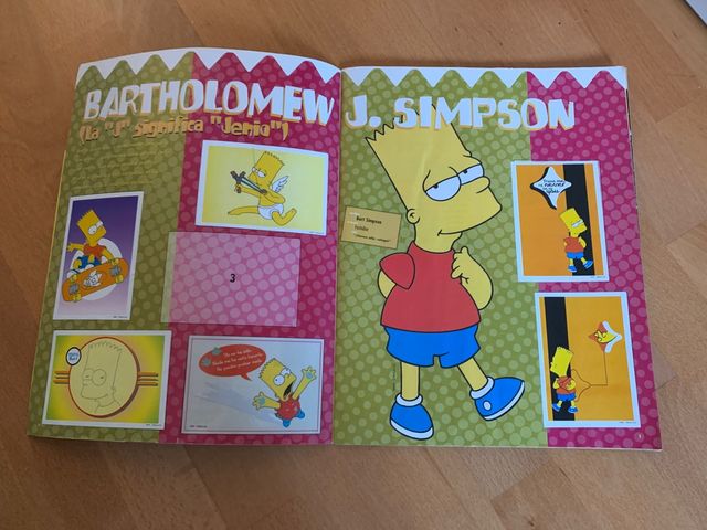 Album los simpsons la colección cromos springfield