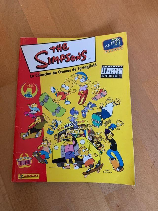 Album los simpsons la colección cromos springfield
