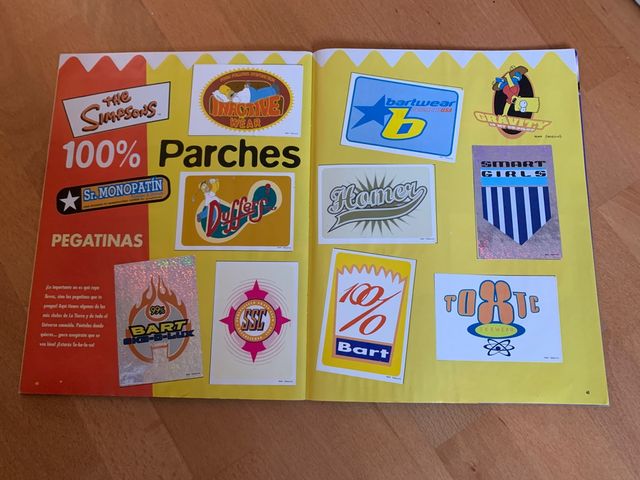 Album los simpsons la colección cromos springfield