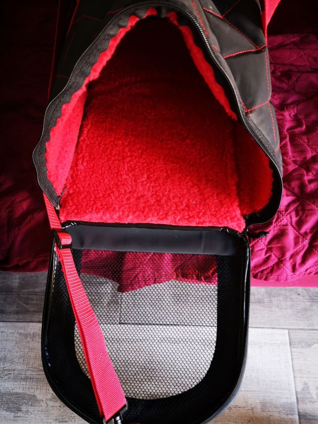 transportín para perros sin ruedas