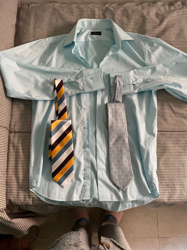 Camicia e cravatte Roberto Verino