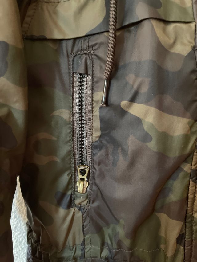 Abrigo para frío print militar