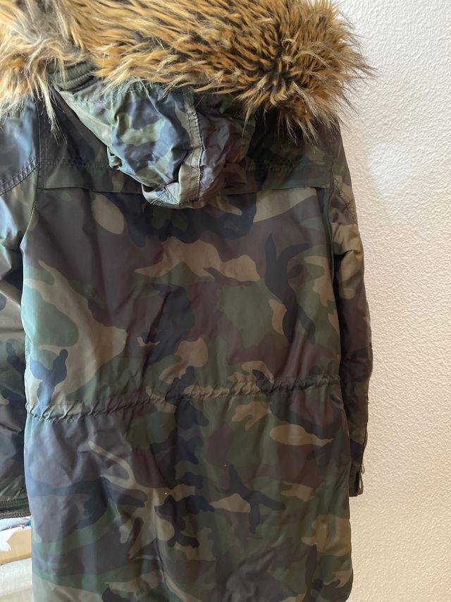 Abrigo para frío print militar