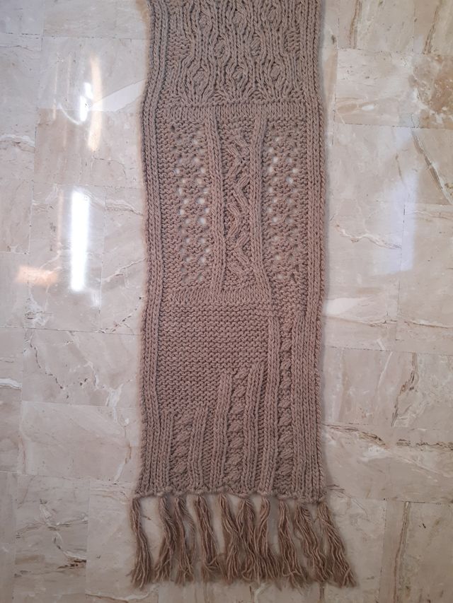 Sciarpa nuova lunga metri 2,2