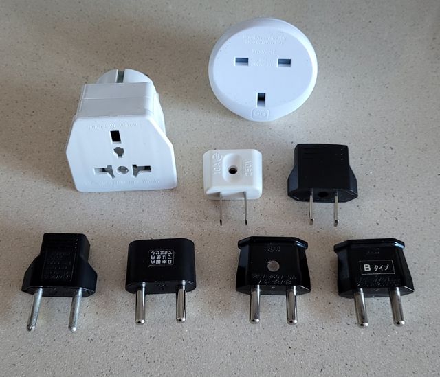 Adaptadores , enchufes
