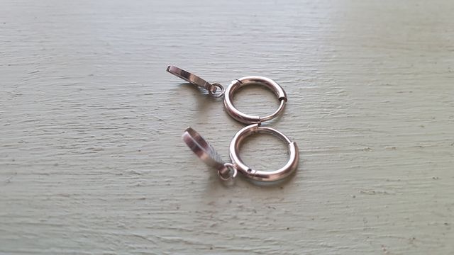 Pendientes acero