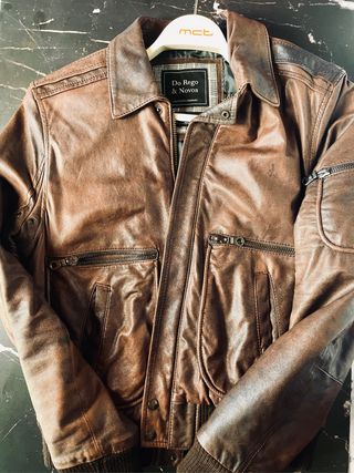 CHAQUETA DE PIEL DO REGO \u0026amp; NOVOA de segunda mano por 99 EUR en  Barcelona en WALLAPOP