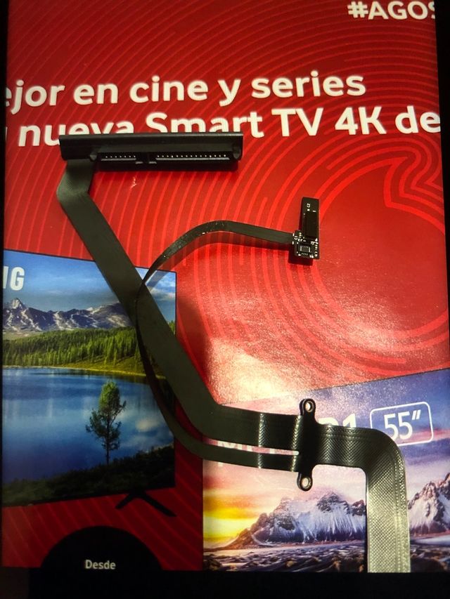 Cable flex disco duro placa base -Macbook pro