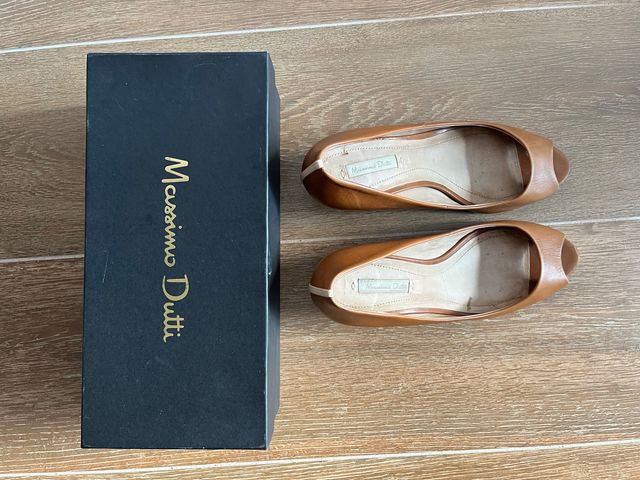 Zapatos peep toe Massimo Dutti 37