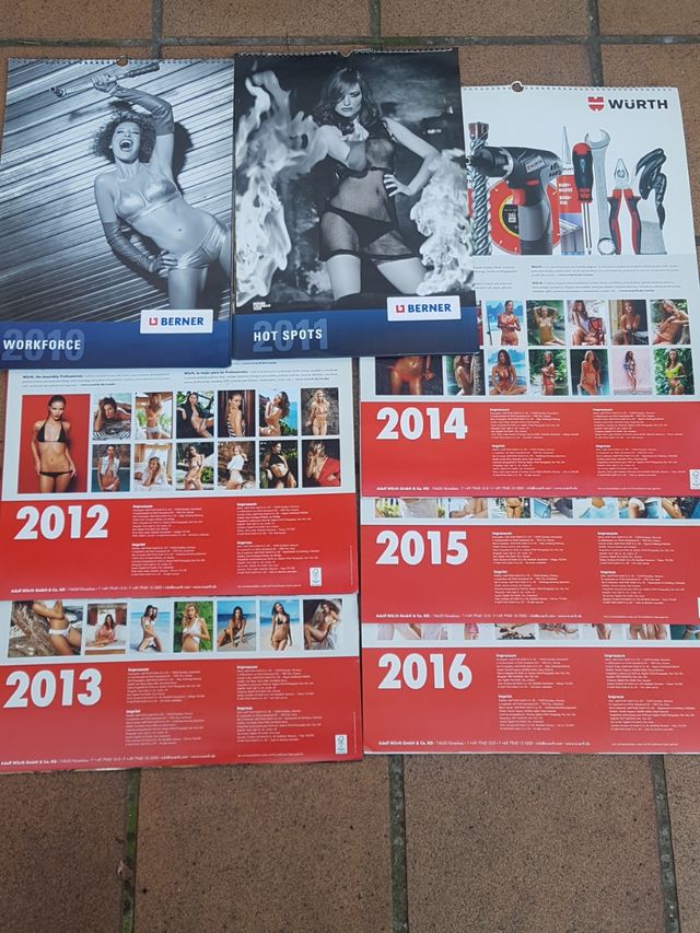 Calendarios würth y berner