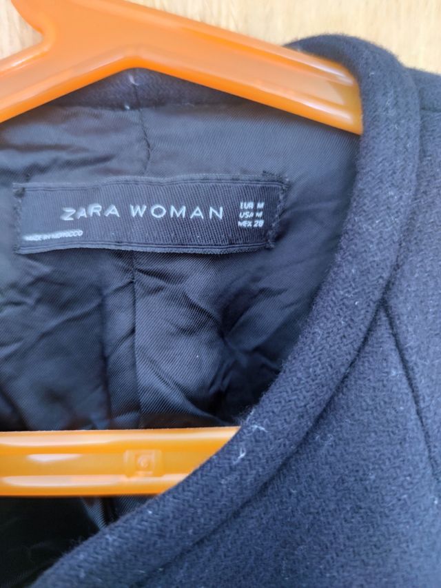 Abrigo azul marino Talla-M