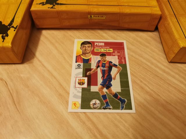 Liga este 20/21 # Fichaje 55 Pedri Rookie. panini