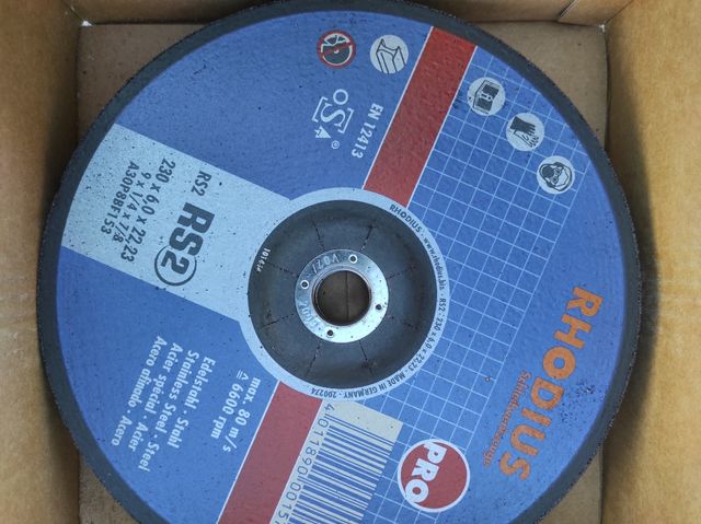 Discos corte amoladora