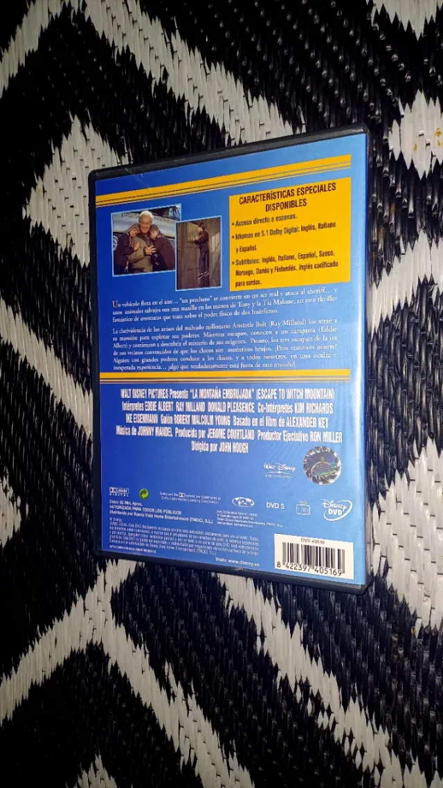 LA MONTAÑA EMBRUJADA : SÚPER DESCATALOGADA DVD