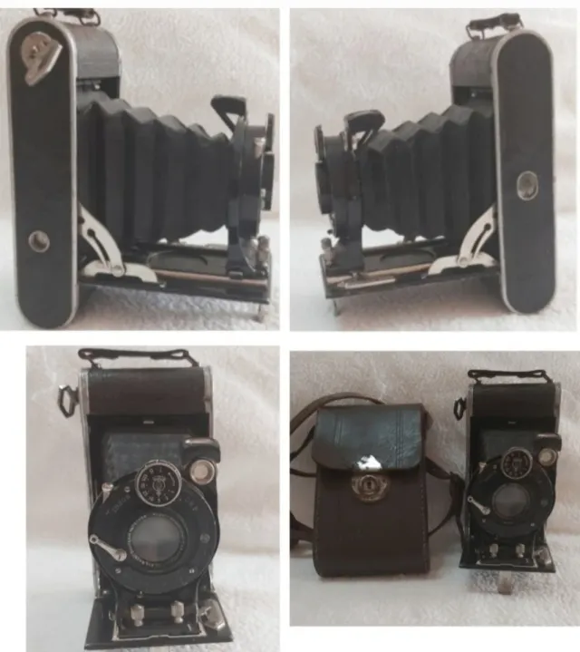 Antigua camaras de fuelle precio en la descripción